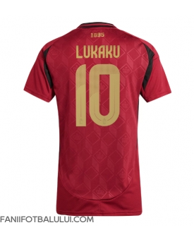 Belgia Romelu Lukaku #10 Echipament de Fotbal Replică European 2024 Femei Acasa